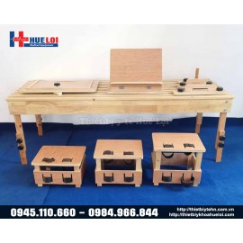 Bộ dụng cụ tập phối hợp các hoạt động cho trẻ, tập ngồi, tập thăng bằng