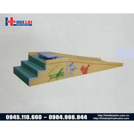Cầu thang tập phối hợp giác quan, trượt thăng bằng cho trẻ
