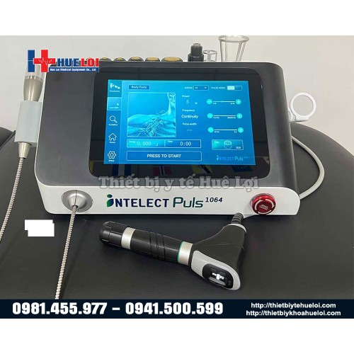 Máy xung kích kết hợp laser trị liệu cao cấp  