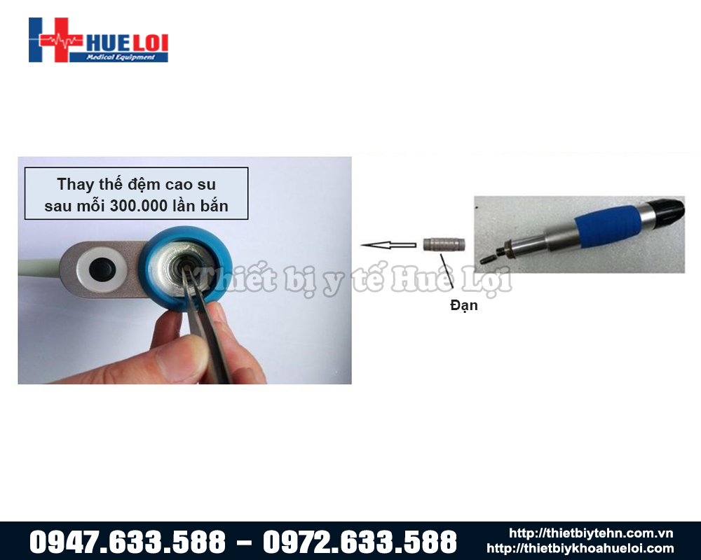 thay thế đạn tr&ecirc;n m&aacute;y xung k&iacute;ch